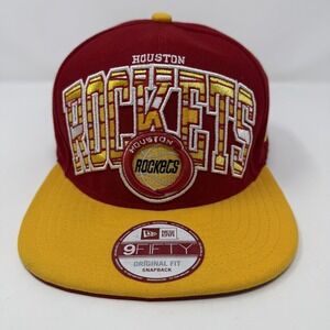 Houston Rockets Hat Cap Snap Back Mens One Size NBA Basketball New Era 9FIFTY